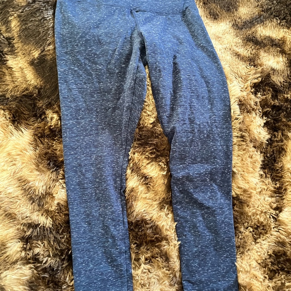 Athletic Works Navy Speckled Leggings